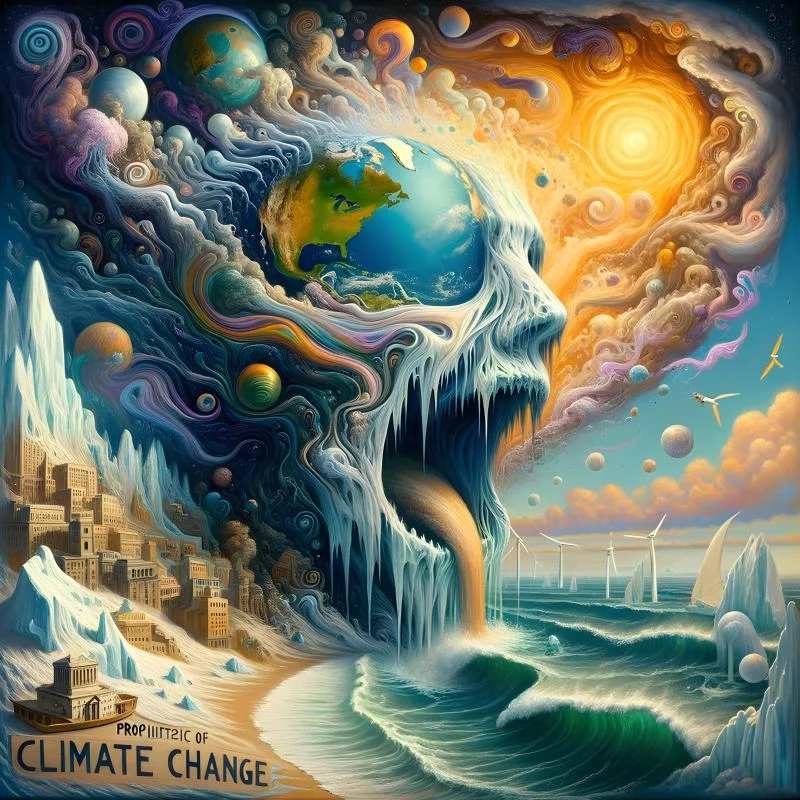 AI image of climate change global warming No 8